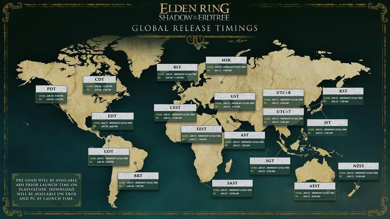 Elden Ring DLC Release Time Gets Officially Confirmed by Studio